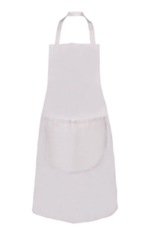 White School Apron