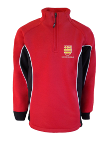 Bourne Grammar School - PE 1/4 Zip Sports Top