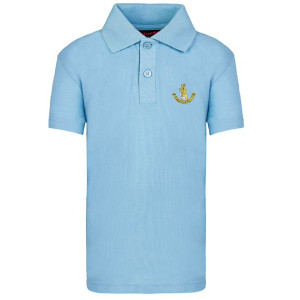 St Hugh's Catholic Primary Academy - Sky Blue Polo Shirt (P.E.)